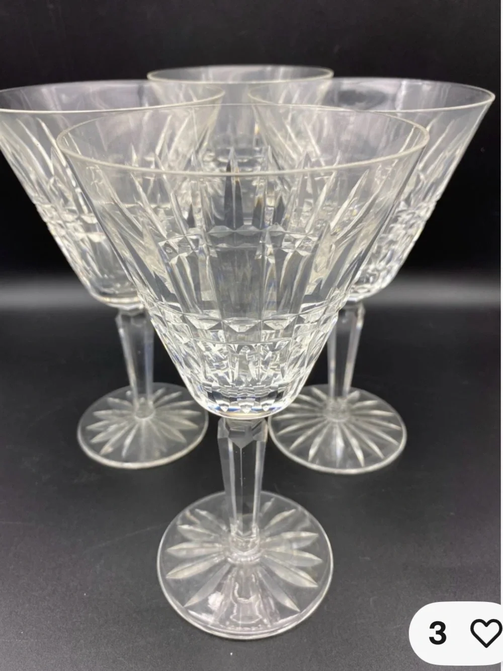 Set of 5 Waterford Crystal 